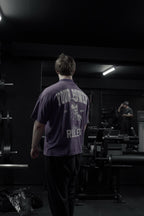 Power Essential oversized T-shirt - Deep Purple